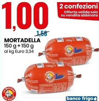 Eurospin Mortadella 150 g offerta