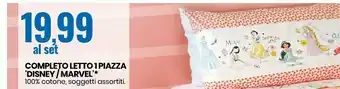 Eurospin Completo letto 1 piazza offerta