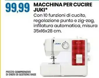 Juki macchina per cucire