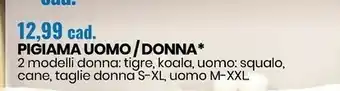Eurospin Pigiama uomo offerta