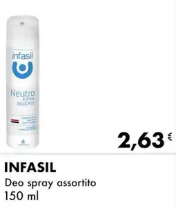 Iper Tosano INFASIL Deo spray assortito offerta