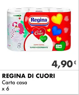 Iper Tosano REGINA di cuori carta casa x 6 offerta