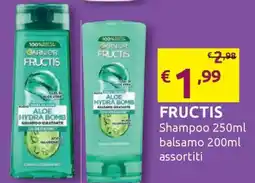 Ipersoap FRUCTIS Shampoo balsamo offerta