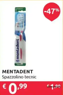 Ipersoap MENTADENT Spazzolino tecnic offerta