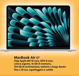 Conad MacBook Air 13 offerta
