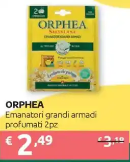 Ipersoap ORPHEA Emanatori grandi armadi profumati 2pz offerta