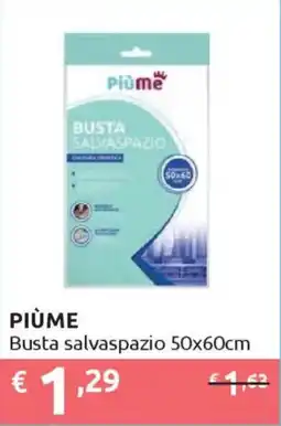 Ipersoap PIÙME Busta salvaspazio 50x60cm offerta