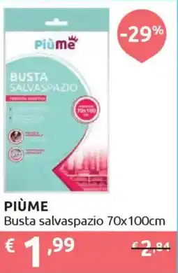 Ipersoap PIÙME Busta salvaspazio 70x100cm offerta