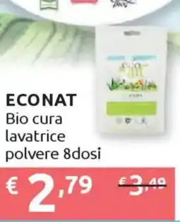 Ipersoap ECONAT Bio cura lavatrice polvere 8dosi offerta