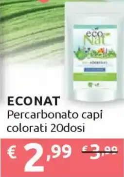 Ipersoap ECONAT Percarbonato capi colorati 20dosi offerta