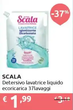 Ipersoap SCALA Detersivo lavatrice liquido ecoricarica offerta