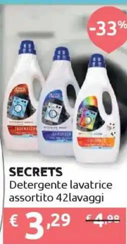 Ipersoap SECRETS Detergente lavatrice offerta
