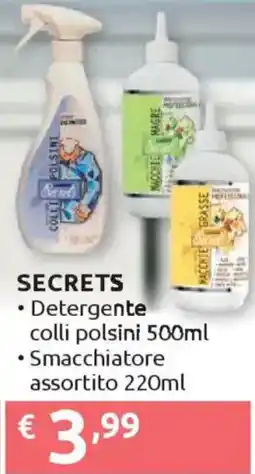 Ipersoap SECRETS Detergente colli polsini - Smacchiatore offerta
