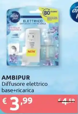Ipersoap AMBIPUR Diffusore elettrico base+ricarica offerta