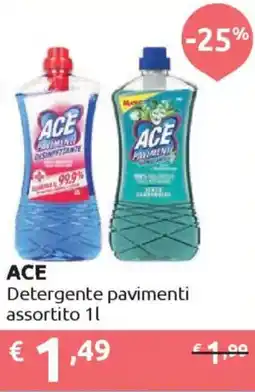 Ipersoap ACE Detergente pavimenti offerta