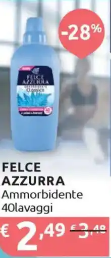 Ipersoap FELCE AZZURRA Ammorbidente offerta