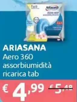 Ipersoap ARIASANA Aero 360 assorbiumidità ricarica tab offerta