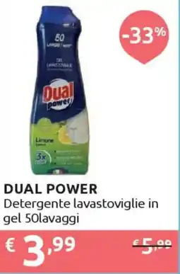 Ipersoap DUAL POWER Detergente lavastoviglie in gel offerta