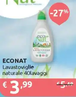 Ipersoap ECONAT Lavastoviglie naturale offerta