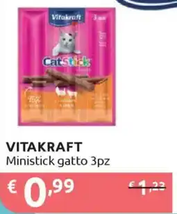 Ipersoap VITAKRAFT Ministick gatto 3pz offerta