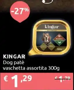 Ipersoap KINGAR Dog patè vaschetta offerta