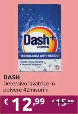 Ipersoap DASH Detersivo lavatrice in polvere 42misurini offerta