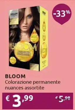 Ipersoap BLOOM Colorazione permanente nuances offerta