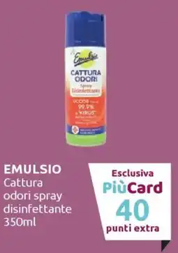 Ipersoap EMULSIO Cattura odori spray disinfettante offerta
