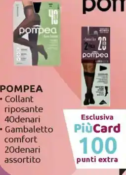 Ipersoap POMPEA Collant riposante 40denari - Gambaletto comfort 20denari offerta