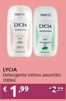 Ipersoap LYCIA Detergente intimo offerta