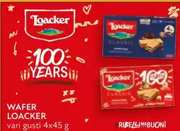 Conad Wafer LOACKER offerta