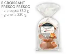Conad 6 croissant FRESCO FRESCO albicocca offerta