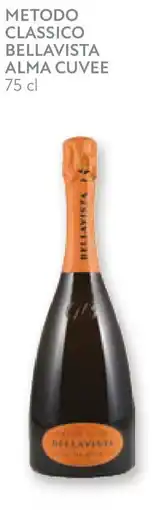 Conad Metodo classico BELLAVISTA alma cuvee offerta