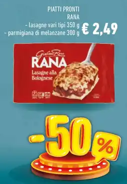 Conad Piatti pronti RANA offerta