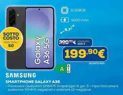 Euronics SAMSUNG SMARTPHONE GALAXY A36 offerta