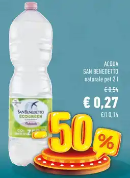 Conad Acqua san benedetto naturale pet offerta