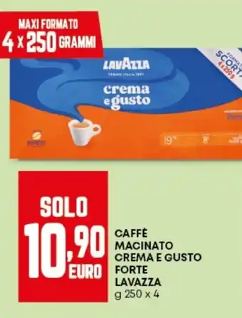 Caffè macinato crema e gusto forte LAVAZZA
