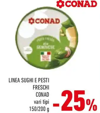 Conad Linea sughi e pesti freschi CONAD offerta
