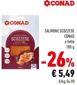 Conad Salmone scozzese conad a fette offerta