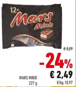 Conad Mars minis offerta