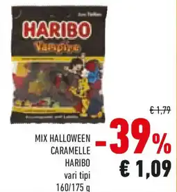 Conad Mix halloween caramelle HARIBO offerta