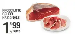 Supermercati Dok Prosciutto crudo nazionale offerta