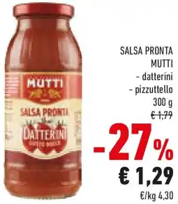 Conad Salsa pronta MUTTI offerta