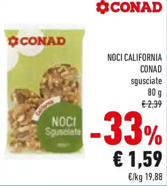 Conad Noci california conad sgusciate offerta