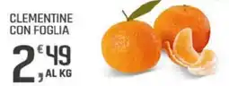 Supermercati Dok Clementine con foglia offerta