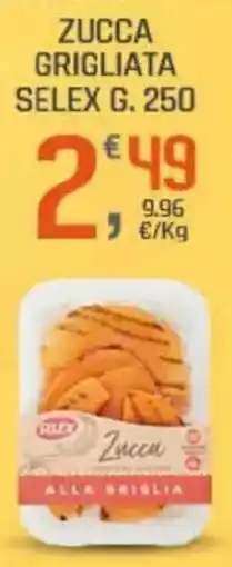 Supermercati Dok Zucca grigliata SELEX offerta