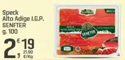 Supermercati Dok Speck Alto Adige I.G.P. SENFTER offerta
