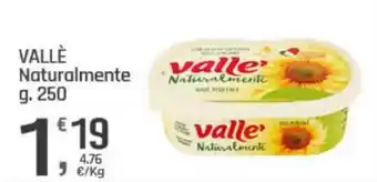 Supermercati Dok VALLÈ Naturalmente offerta