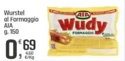 Supermercati Dok Wurstel al Formaggio AIA offerta