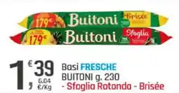 Supermercati Dok Basi FRESCHE BUITONI offerta